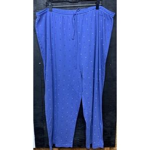 Ladies Plus Size 3X Jockey Knit Pajama Pants